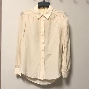 Kate spade cream button down blouse